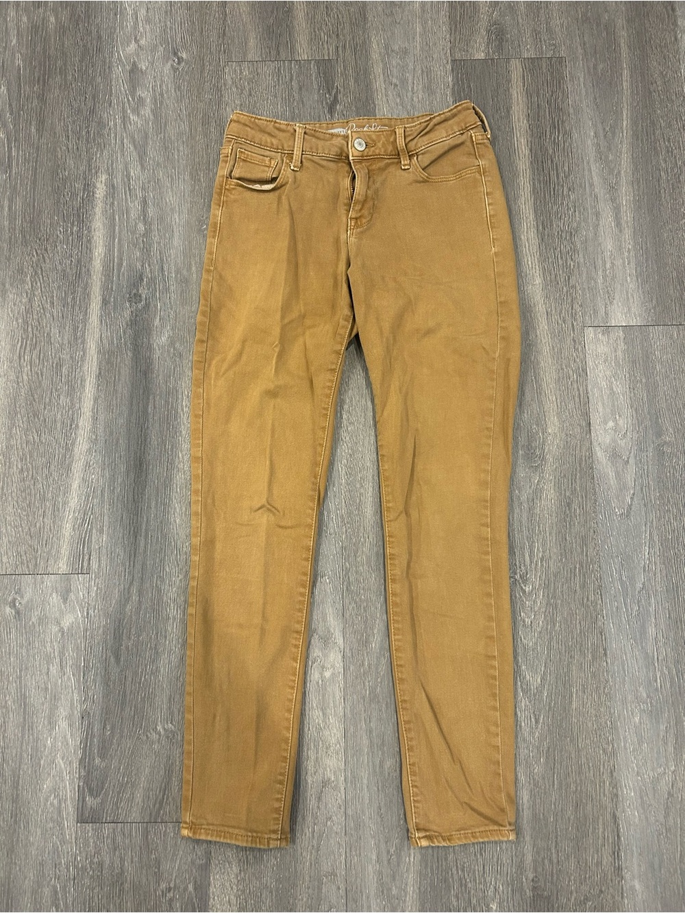 Women’ Slim Fit Jeans - Camel Brown